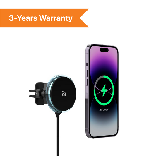 ADAM Elements OMNIA CX1 Magnetic Charging Car Mount - Black