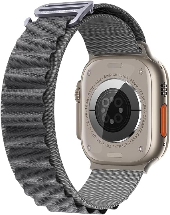 AmazingThing Titan Sports Strap for Apple Watch Ultra Grey