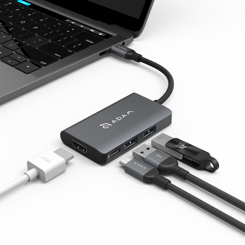 Casa Hub A01 Usb-C / Hdmi - 4 In 1 - Gray