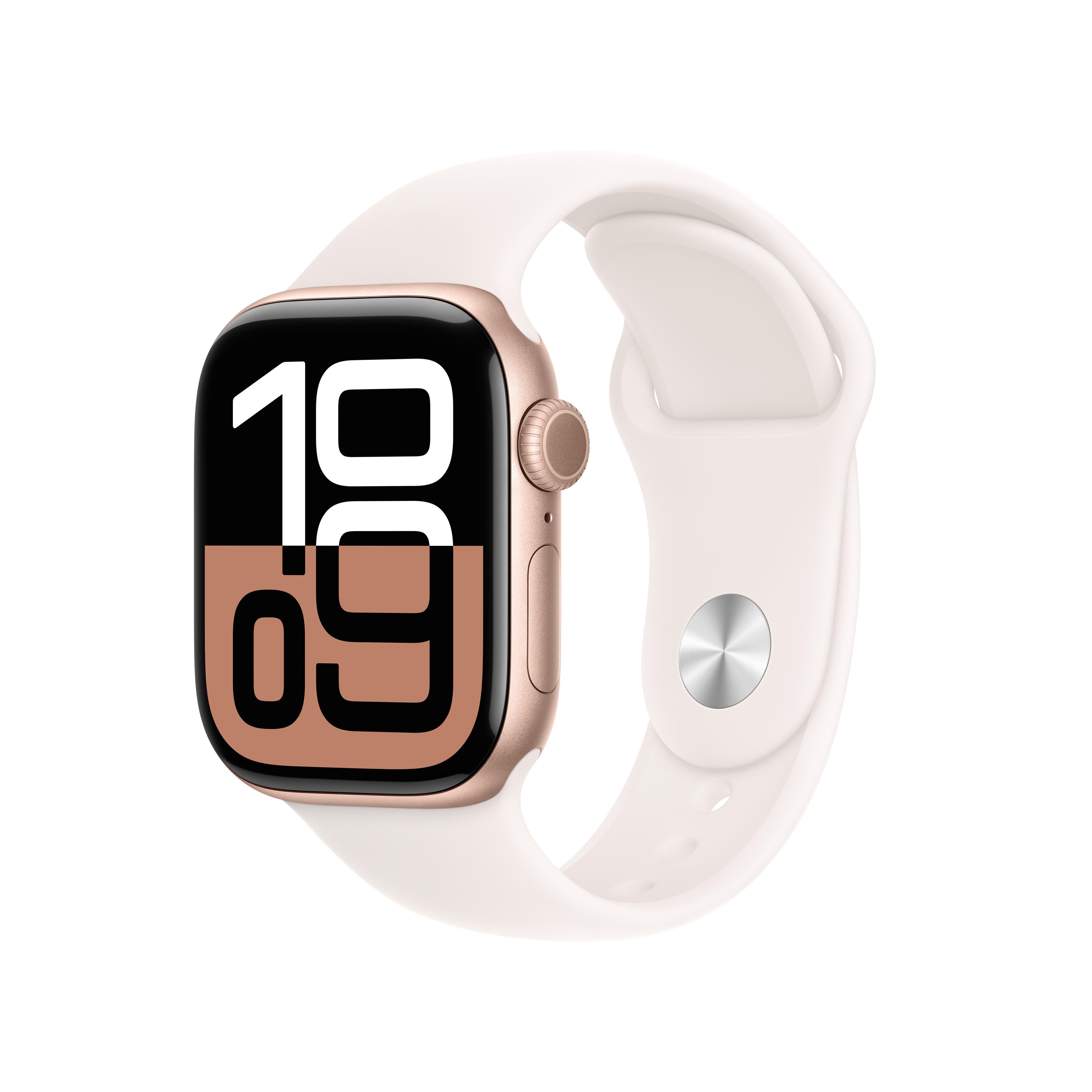 Apple Watch Series 10 GPS Cellular 42mm Rose Gold Aluminium Case wit