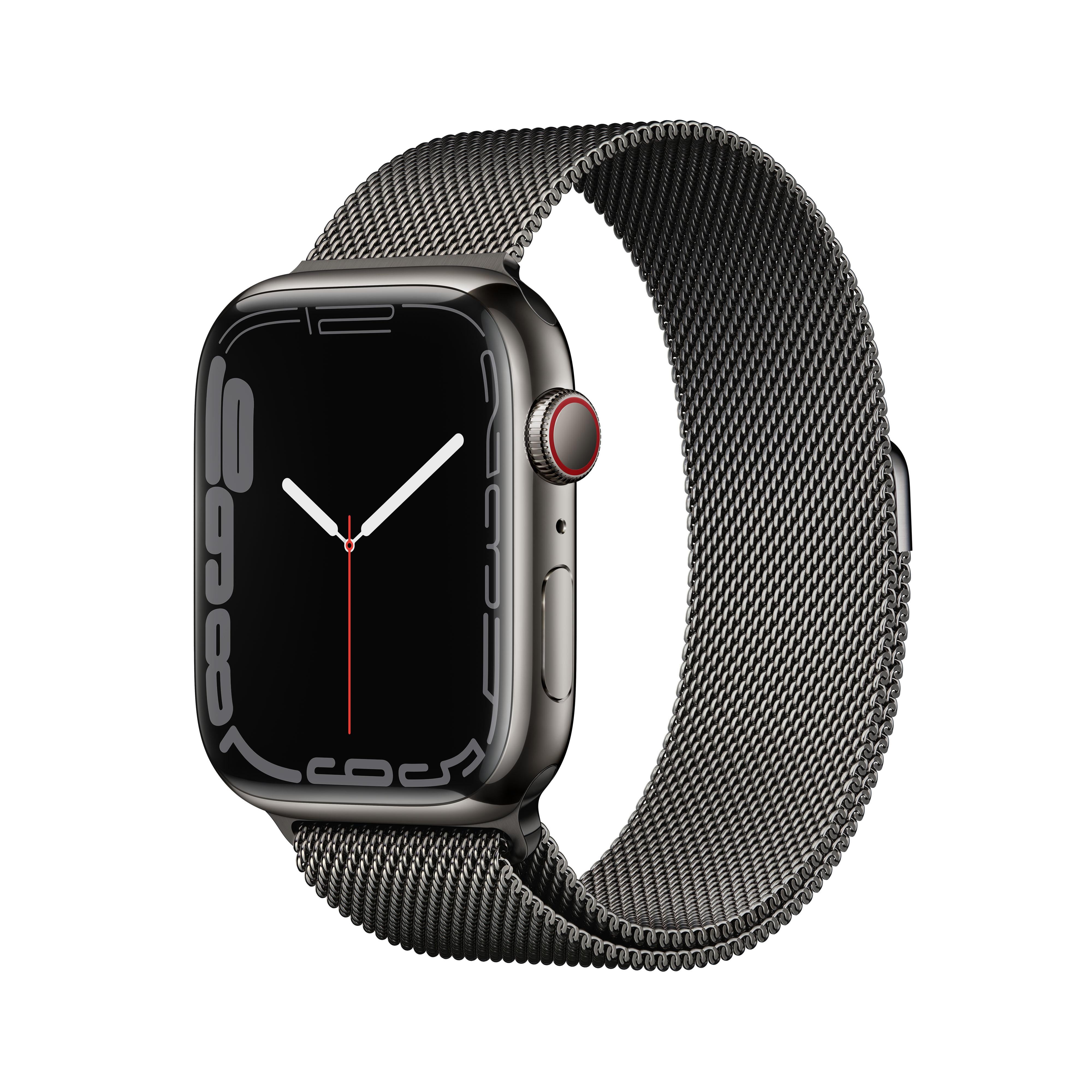 Apple Watch Series GPS Cellular, 45mm Graphite Stainless Steel Cas