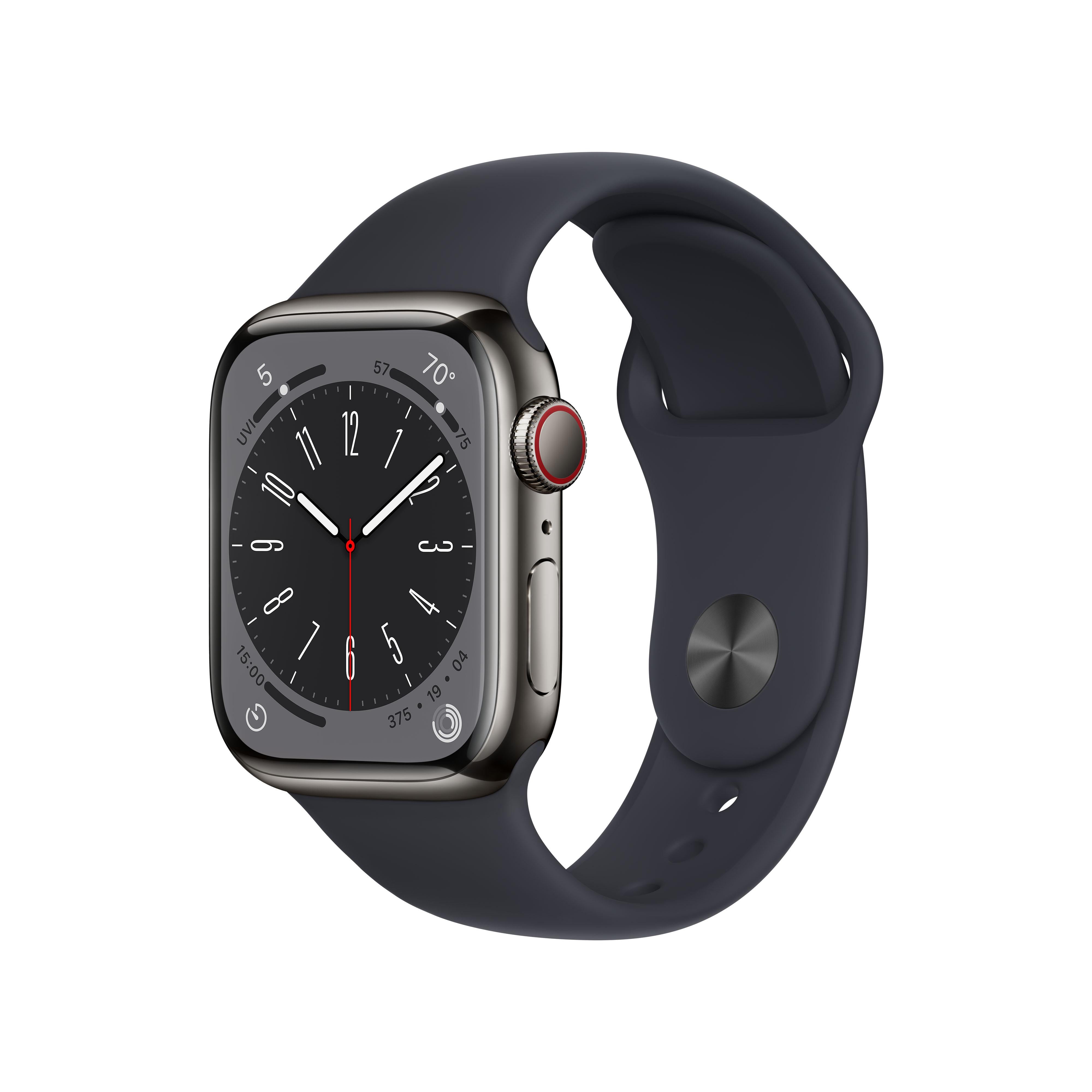 Apple Watch Series 8 GPS + Cellular 41mm Graphite Stainless 