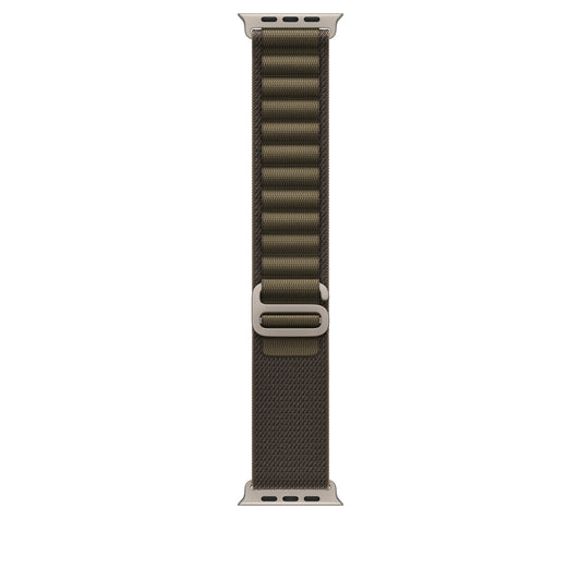 49mm-dark-olive-alpine-loop-small-natural-titanium-finish_MK794ref 49mm-dark-olive-alpine-loop-small-natural-titanium-finish_MK794ref