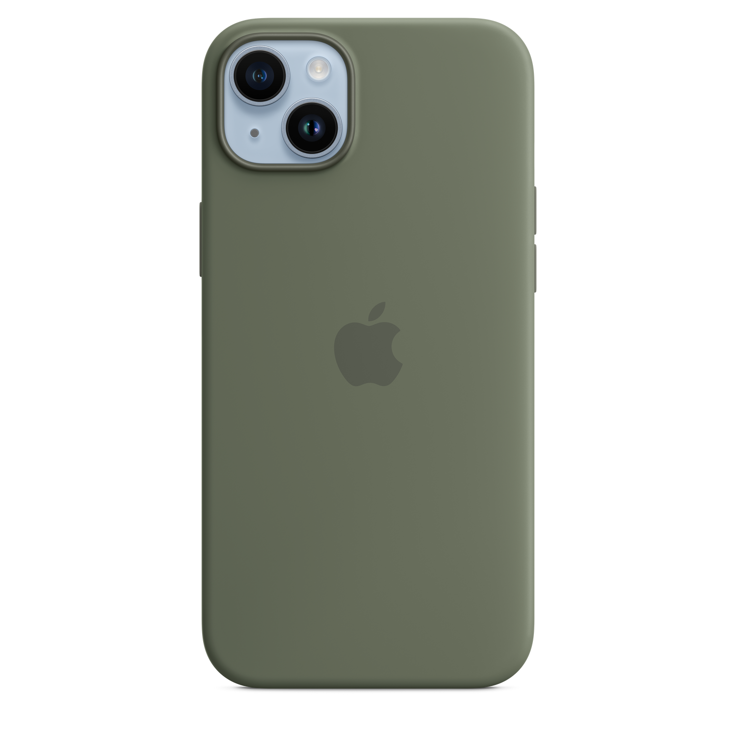 iPhone 14 Plus Silicone Case with MagSafe - Olive iPhone 14 Plus Silicone Case with MagSafe - Olive