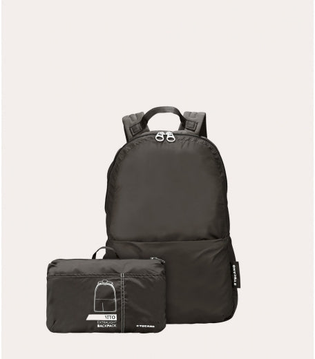 Tucano Compact Foldable Travel Backpack - Space Grey Tucano Compact Foldable Travel Backpack - Space Grey