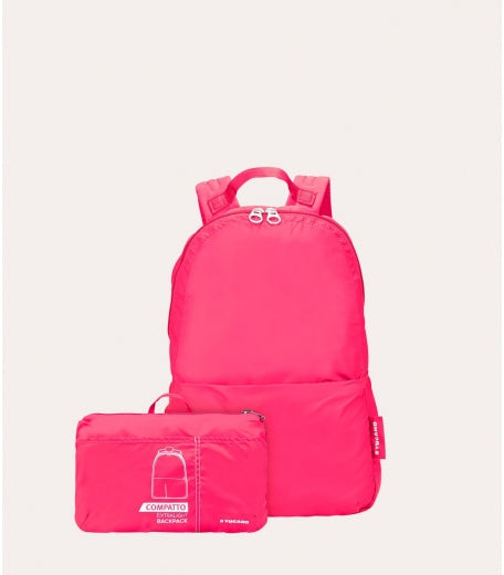 Tucano Compact Foldable Travel Backpack - Pink Tucano Compact Foldable Travel Backpack - Pink