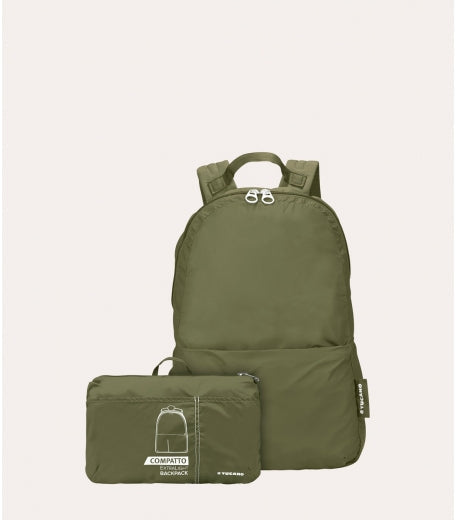 Tucano Compact Foldable Travel Backpack - Military Green Tucano Compact Foldable Travel Backpack - Military Green