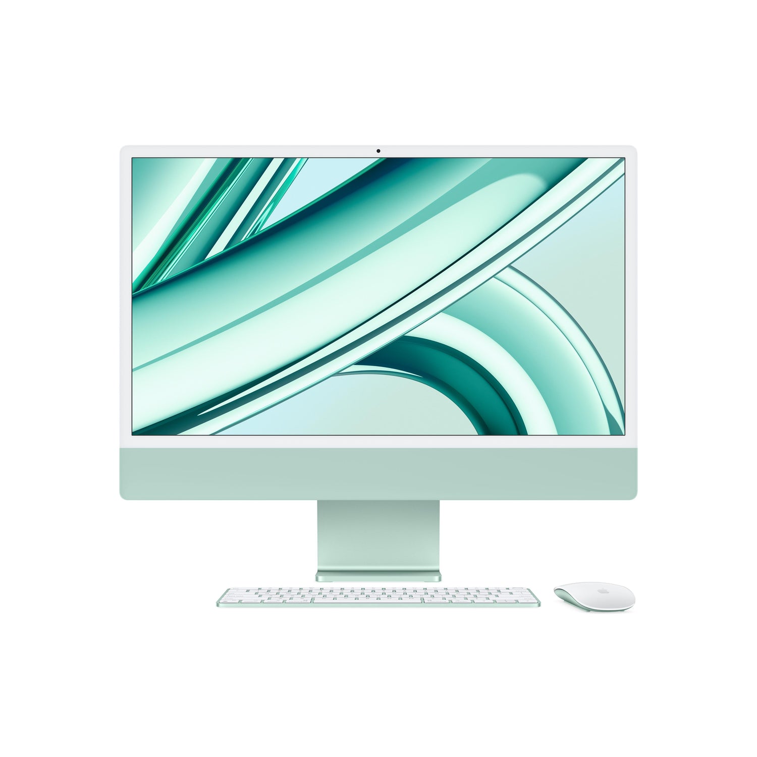 24-inch iMac with Retina 4.5K display: Apple M3 chip with 8?core CPU and 10?core GPU, 256GB SSD - Green 24-inch iMac with Retina 4.5K display: Apple M3 chip with 8?core CPU and 10?core GPU, 256GB SSD - Green