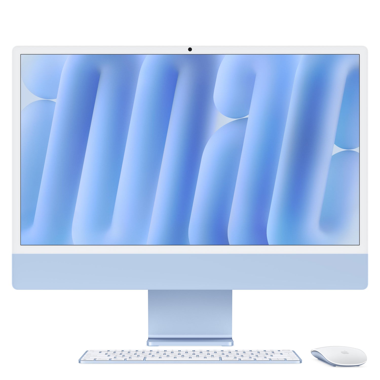 24-inch iMac with Retina 4.5K display: Apple M4 chip with 10-core CPU and 10-core GPU, 256GB SSD - Blue 24-inch iMac with Retina 4.5K display: Apple M4 chip with 10-core CPU and 10-core GPU, 256GB SSD - Blue