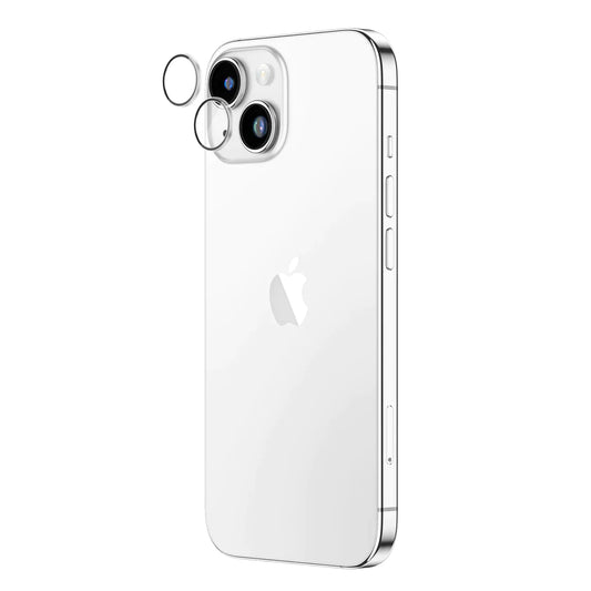 Xspace Camera Lens Glass For iPhone 15/15 Plus Silver
