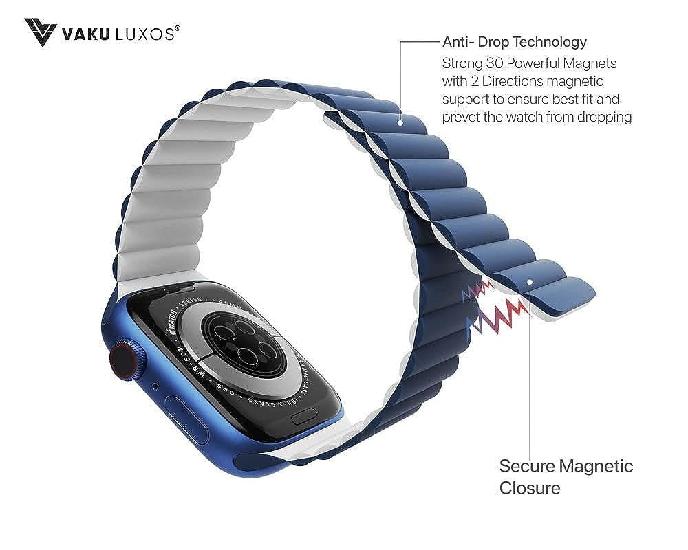 vaku-luxos®-stark-magnetic-self-adjusting-fit-silicon-watch-straps-for-41mm-38-40mm-blue8905129016166