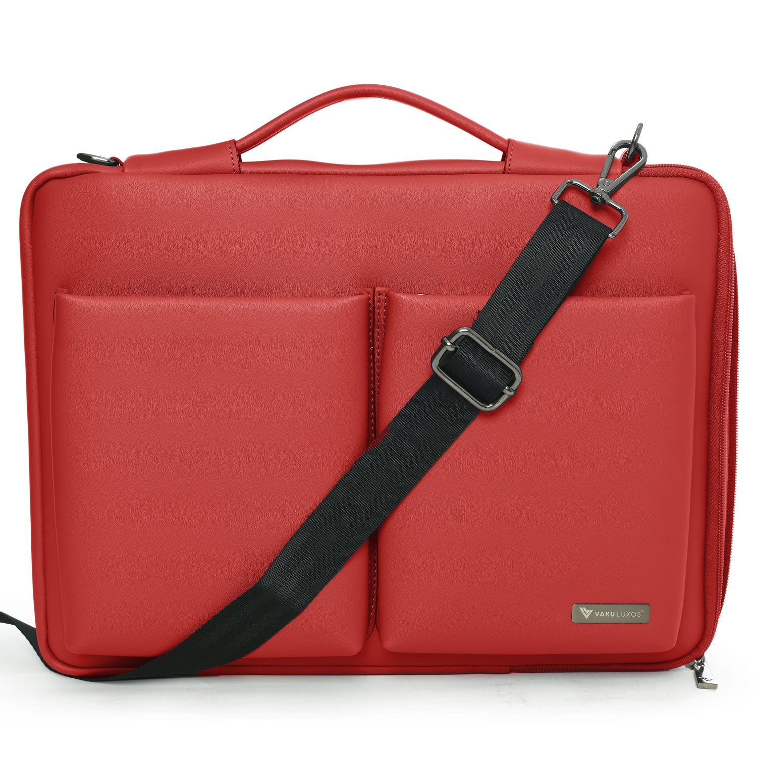 vaku-luxos®-da-valencia-mestella-series-for-macbook-14-refined-leather-sleeve-with-strap-highly-durable-red8905129019716