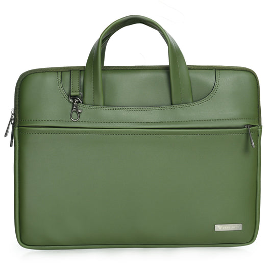 vaku-luxos®-da-italiano-refined-leather-sleeve-with-free-pouch-strap-highly-durable-compatilbe-for-macbook-14-green8905129015244