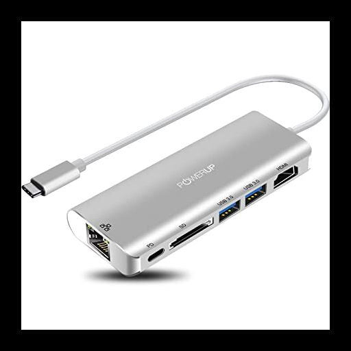 Powerup ELITE PLUS U SB-C HUB 6IN1 (HDMI-LAN)