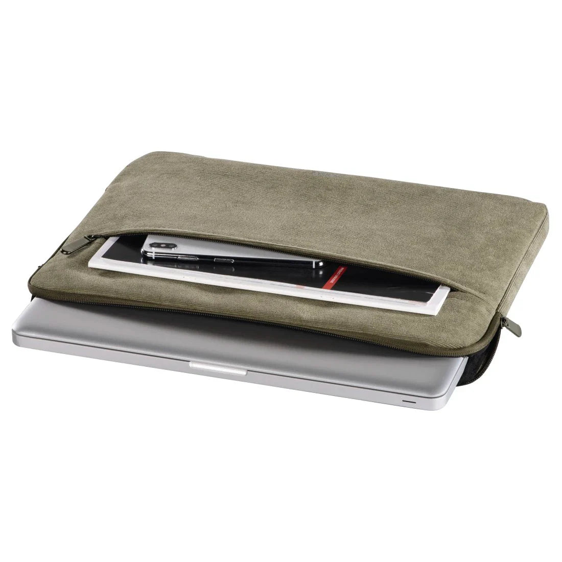 HAMA Cali LaptopSleeve frm 34&36cm 13&14inch-Olive