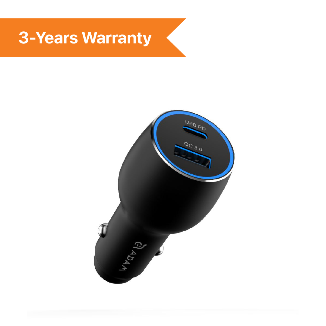 ADAM Elements OMNIA C1 Pro 83W Car Charger - Black