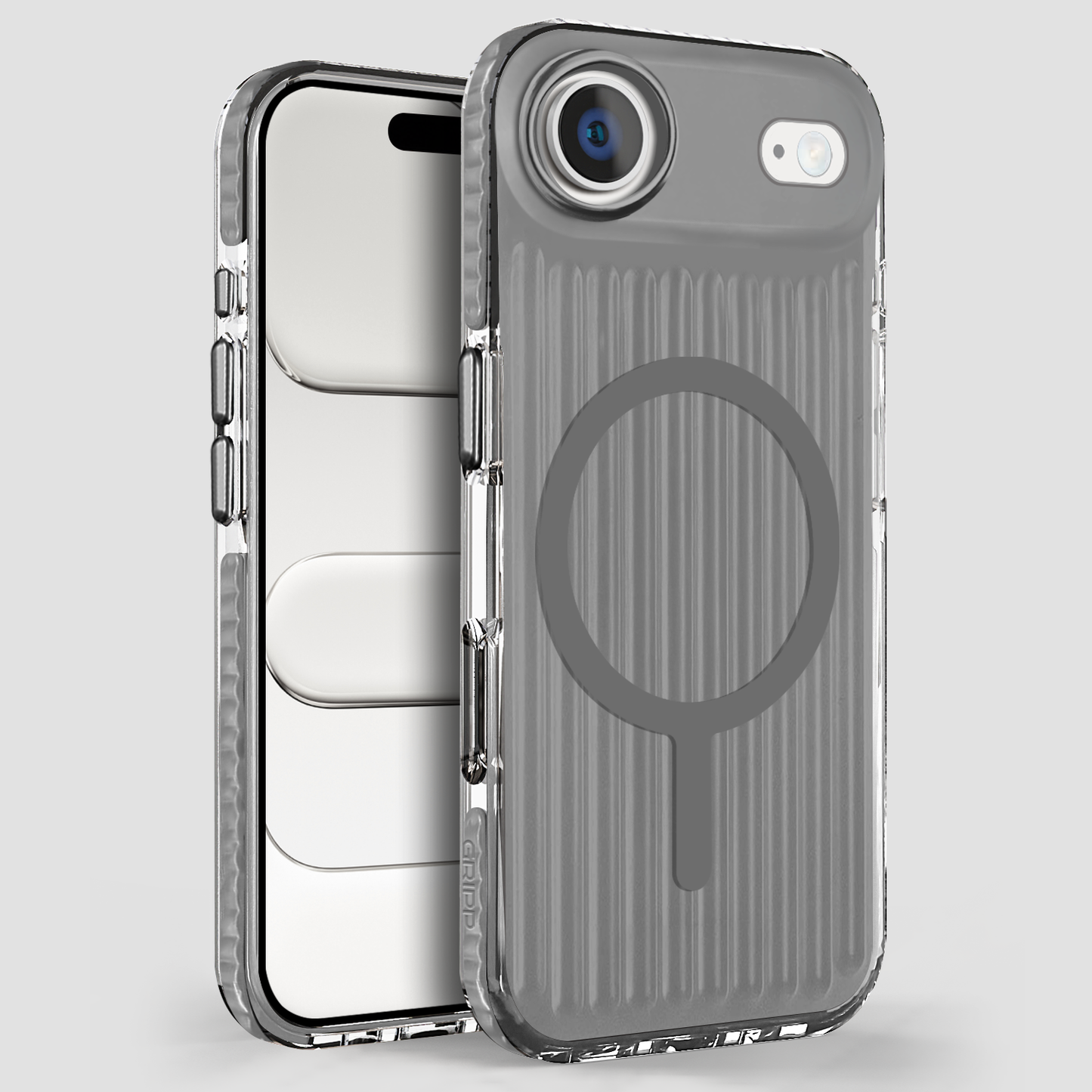 GRIPP ARMOR MS CASE  IPH 17 AIR-MIST GRY