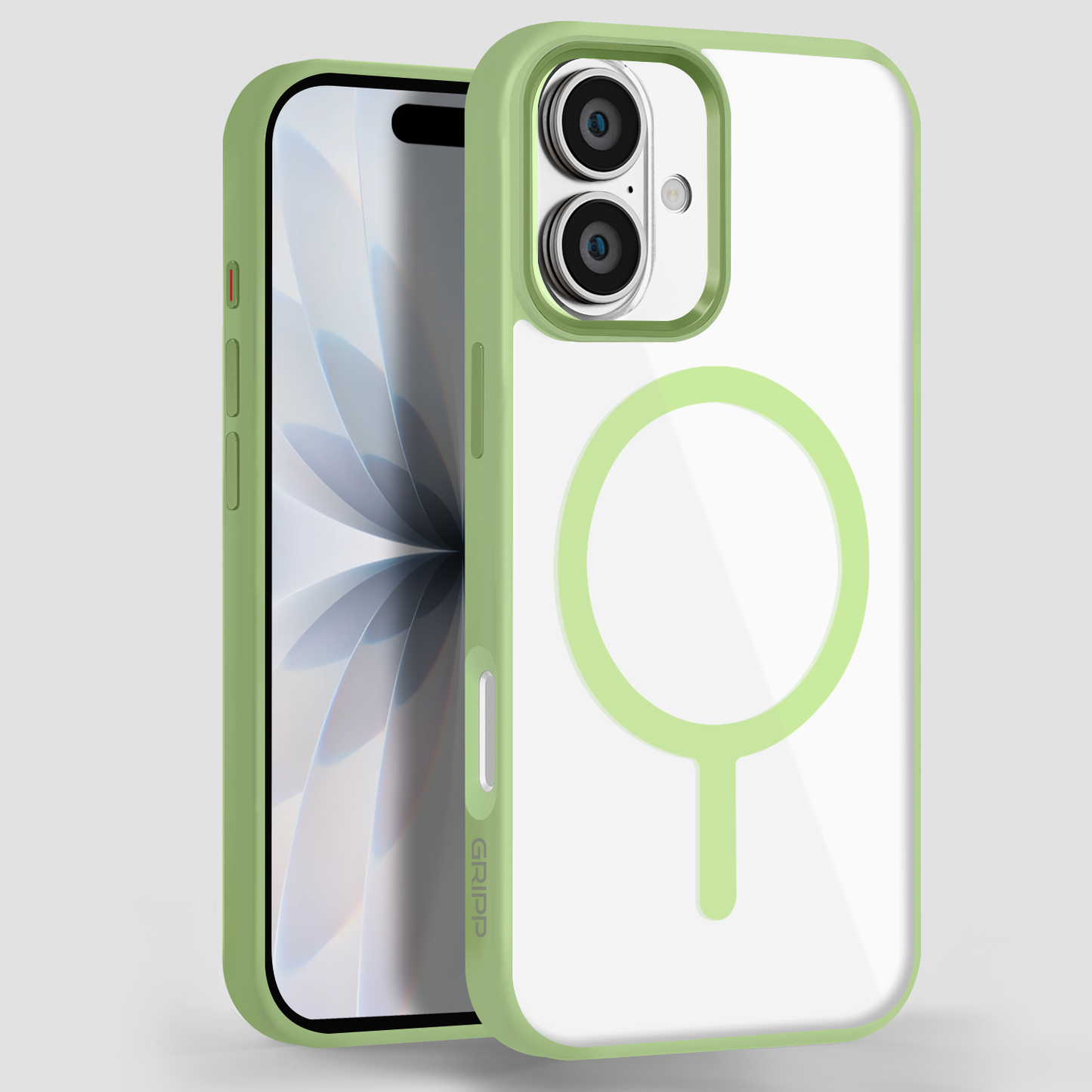 GRIPP CLARION MS CASE  IPH 17  -SAGE GRN