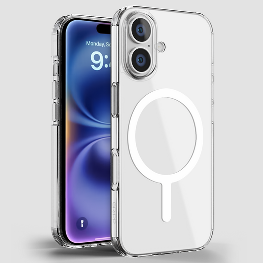 GRIPP MS CASE-iPh16-WHT RING -CLR