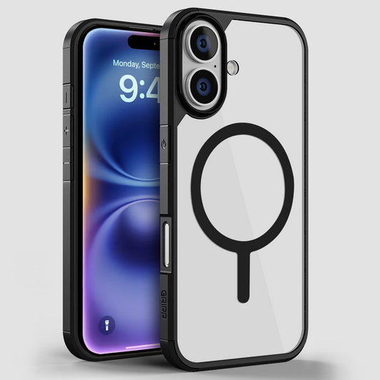 GRIPP DFNDR MS CASE-iPh 16 PLUS-BLK