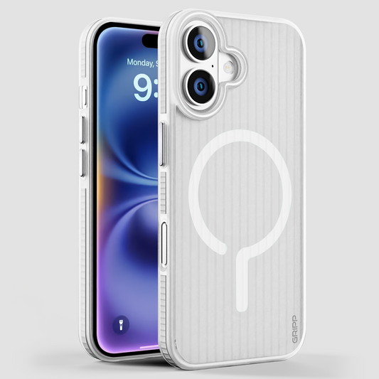 GRIPP SLIM FIT MS CASE-iPh 16 PLUS-WHT