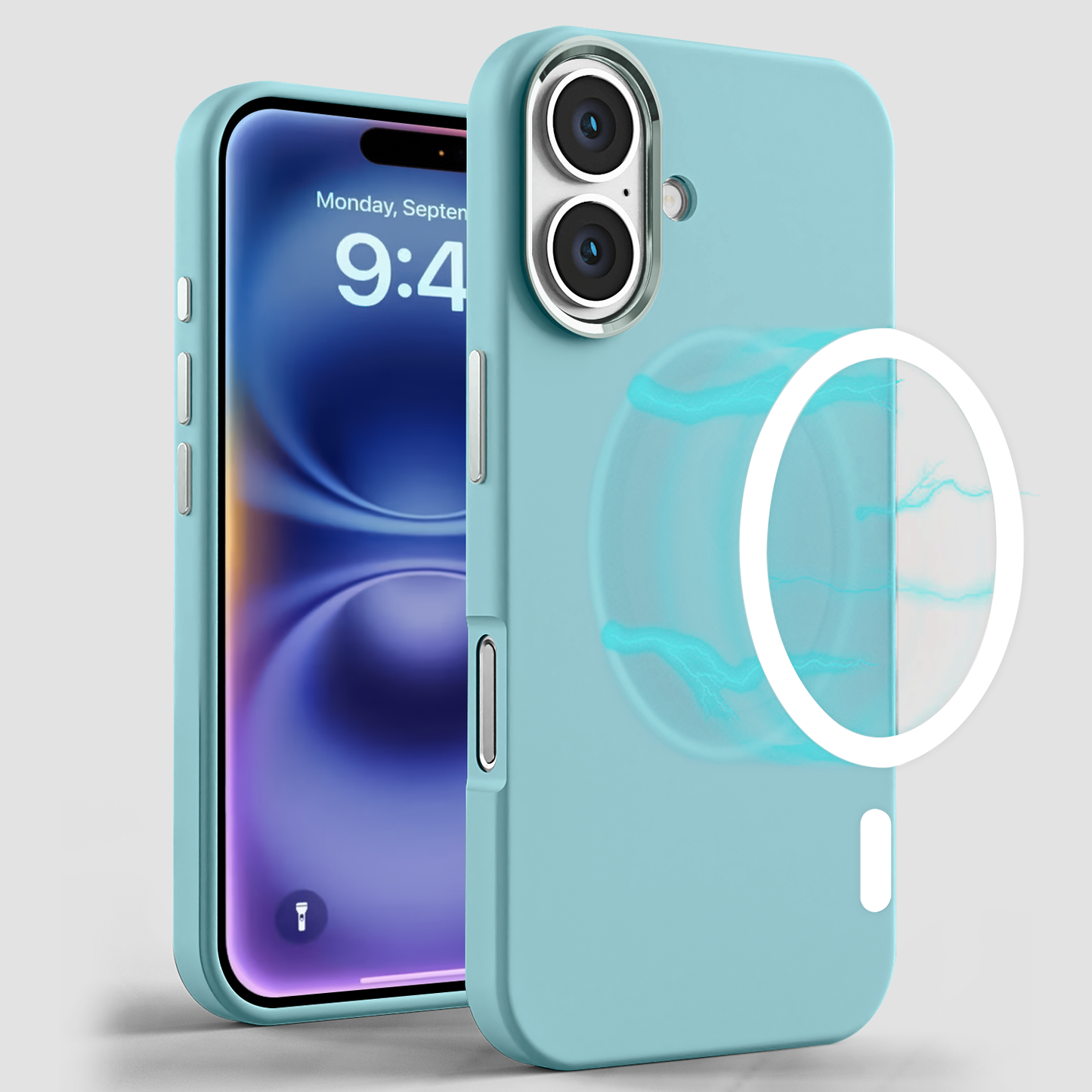 GRIPP RUBON MS CASE -iPh 16 PLUS-GRN