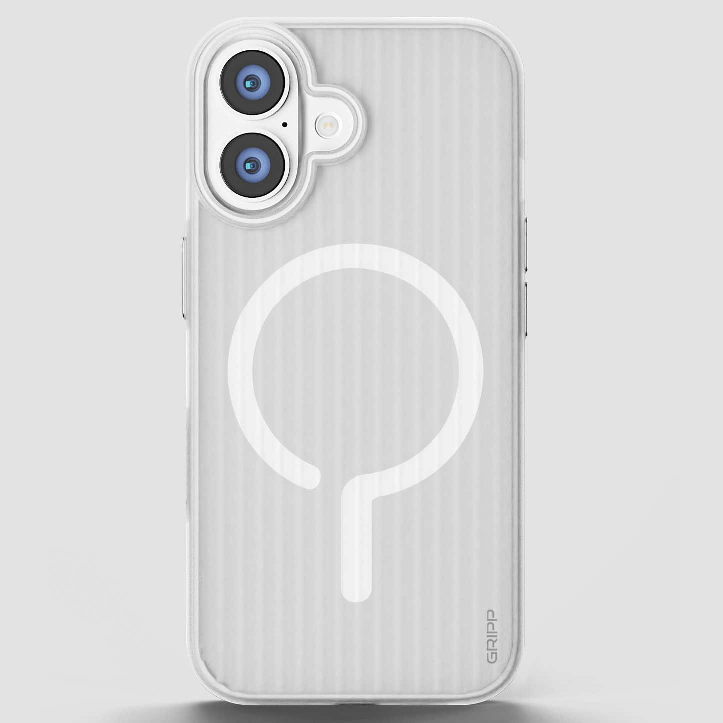 GRIPP SLIM FIT MS CASE-iPh 16 PLUS-WHT