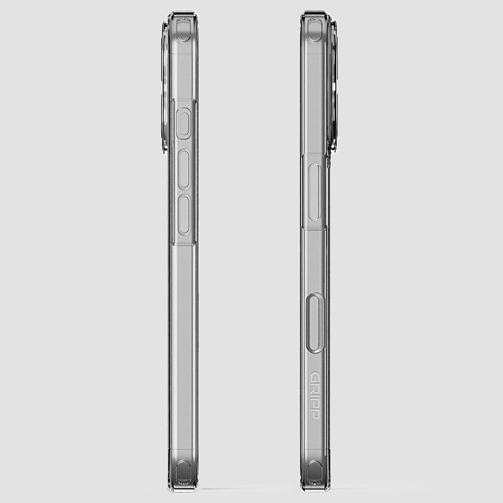 GRIPP MS CASE-iPh16-WHITE RING-CLRFROST