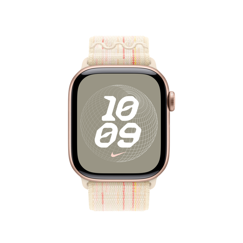 40mm Starlight/Pink Nike Sport Loop