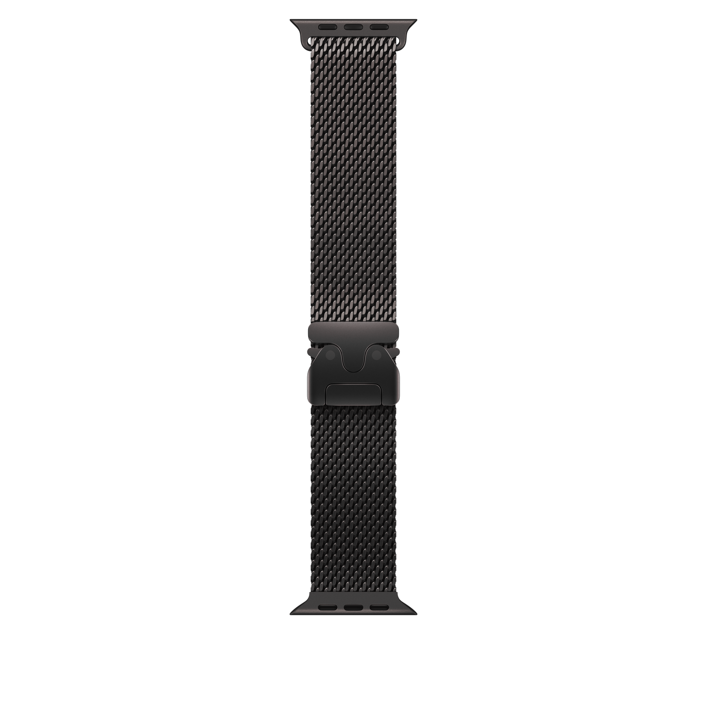 49mm Black Titanium Milanese Loop - Medium