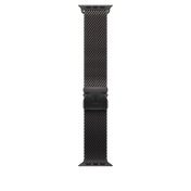 49mm Black Titanium Milanese Loop - Medium