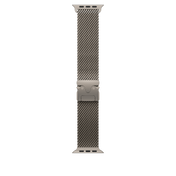 49mm Natural Titanium Milanese Loop - Large