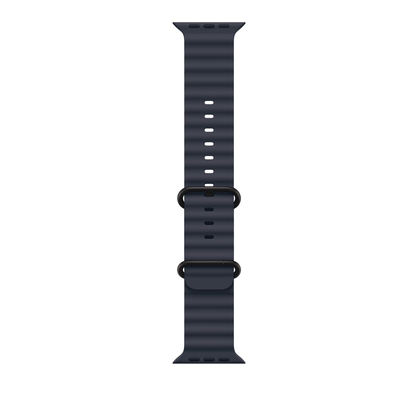 49mm Navy Ocean Band - Black Titanium Finish