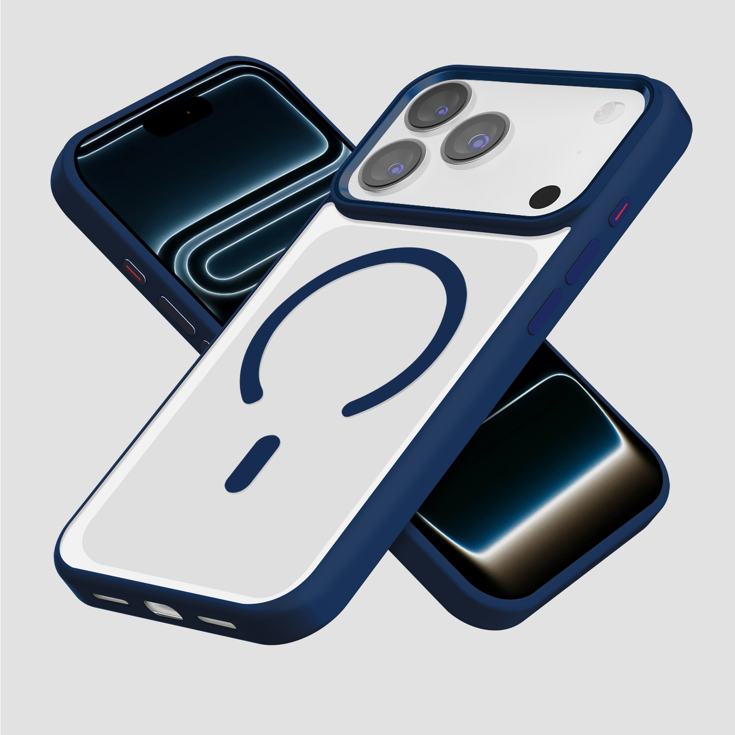 GRP CLARION MS CASE IP17PRMAX-MIDNIT BLU