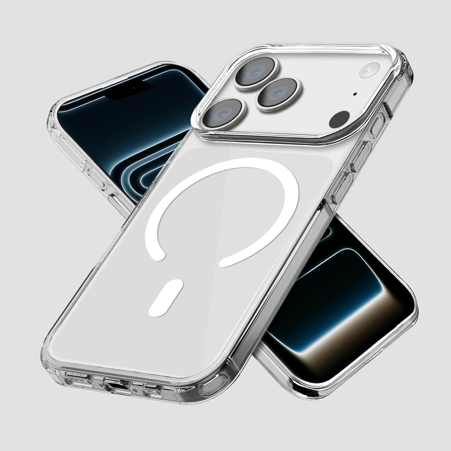 GRIPP CLR MS CASE IP17PROMX-WHT RING-CLR