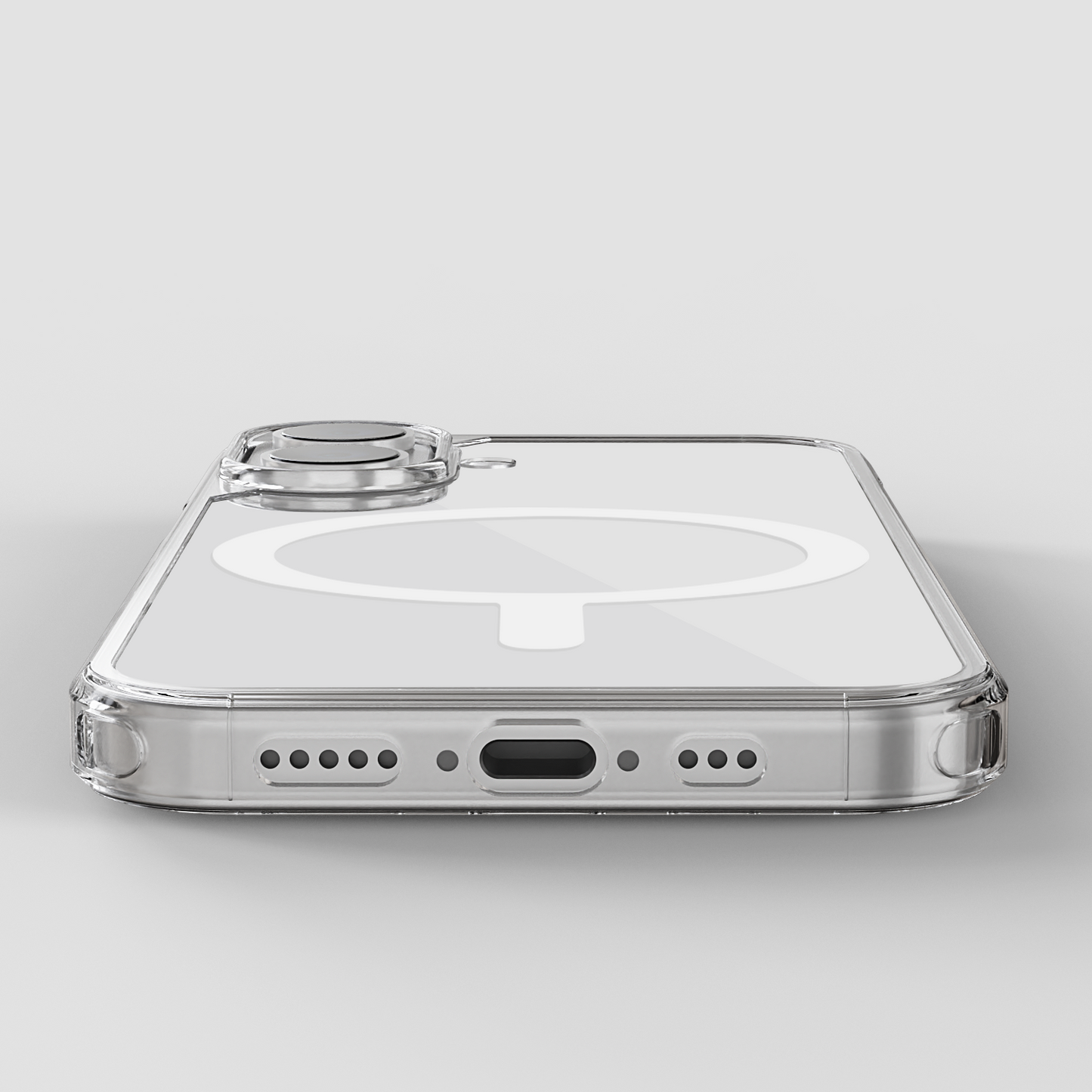 GRIPP MS CASE-iPh16-WHT RING -CLR