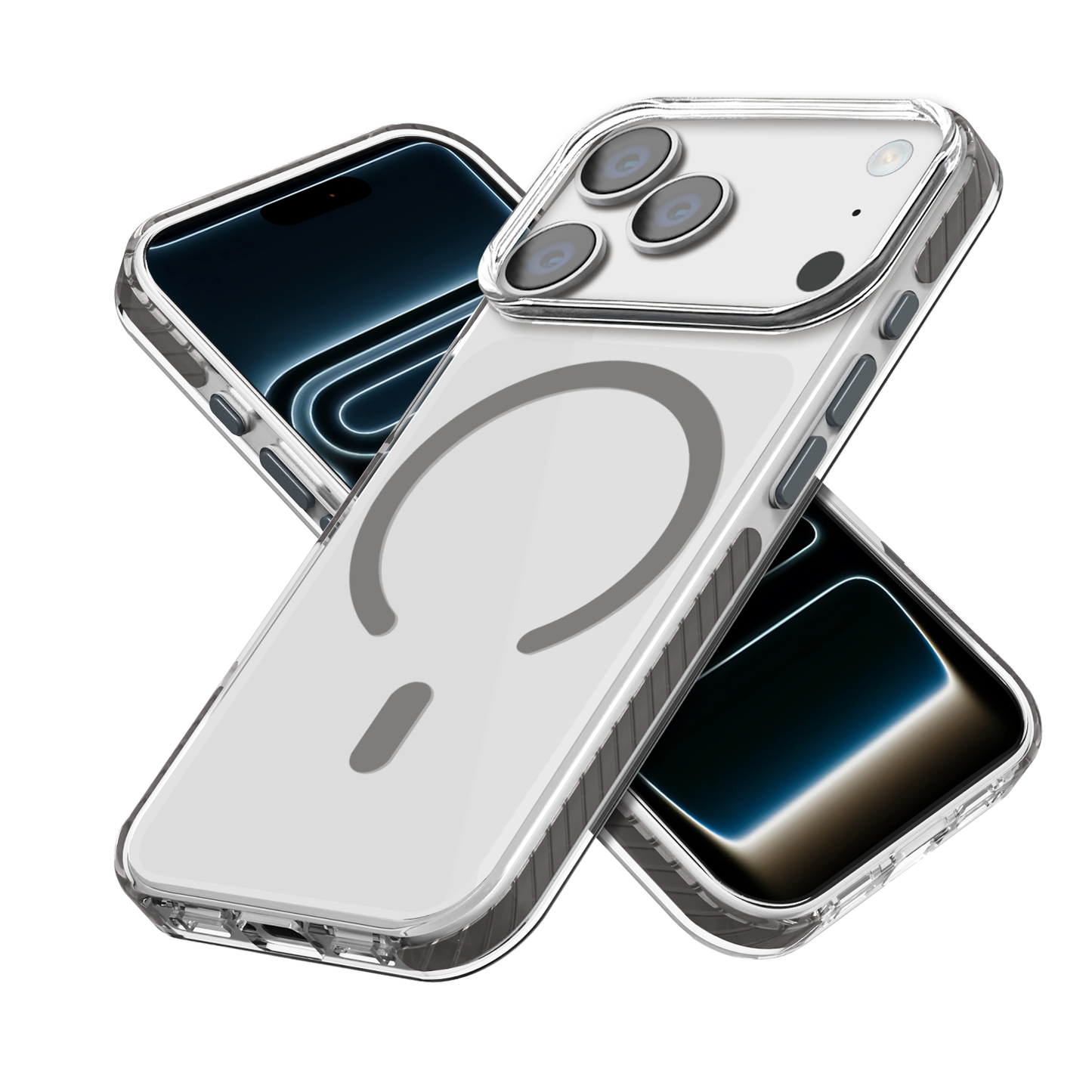 Gripp COMBAT MAGSAFE Case for Apple iPhone 17 Pro Max (6.9") - Mist Grey