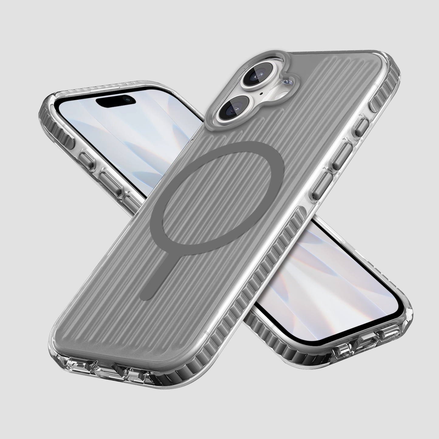 GRIPP ARMOR MS CASE  IPH 17-MIST GREY