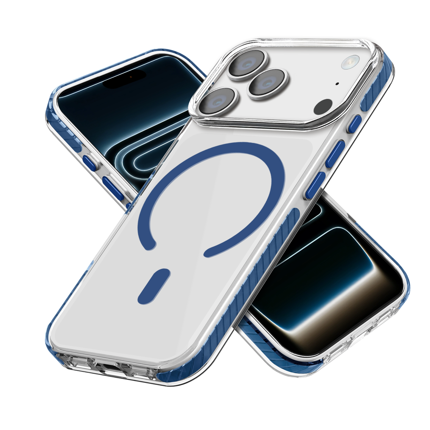 Gripp COMBAT MAGSAFE Case for Apple iPhone 17 Pro (6.3") - MidNight Blue