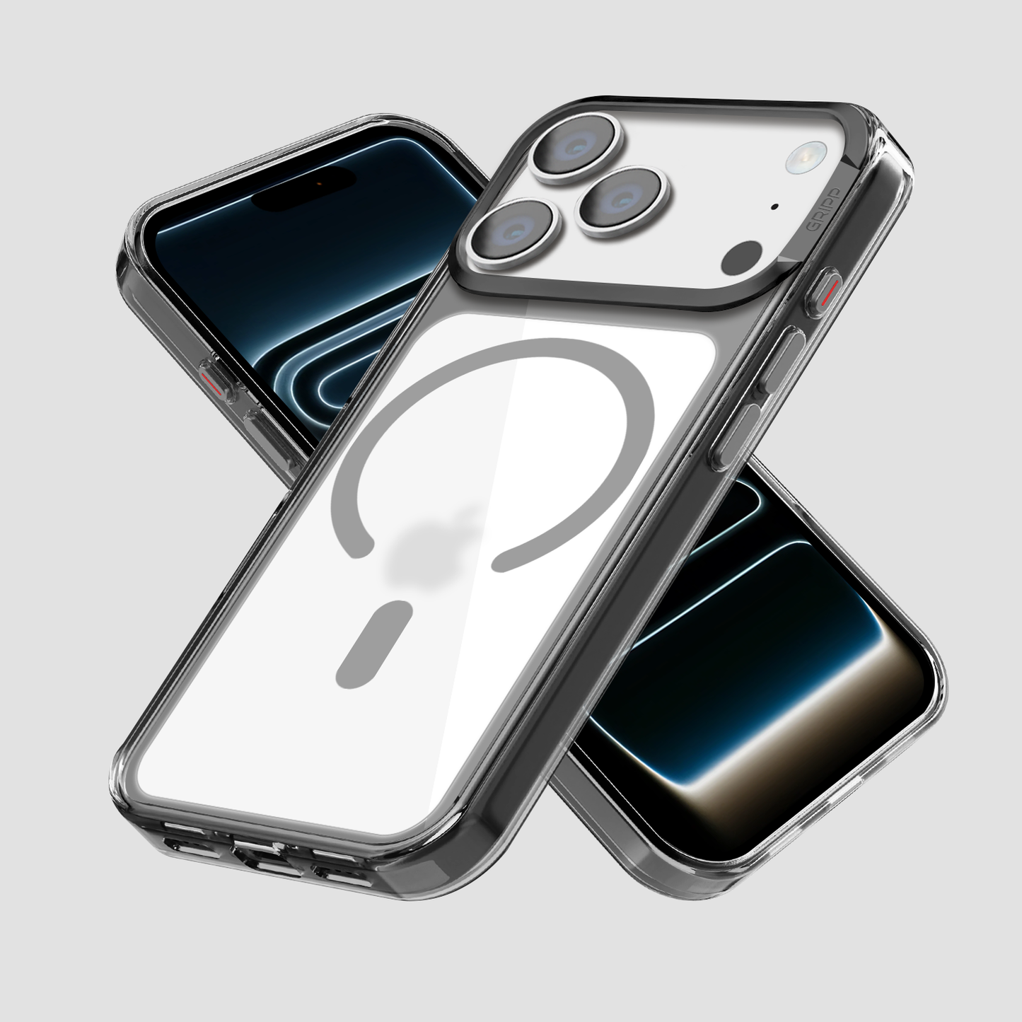 GRIPP STELLAR MS CASE IP17PRMAX-MIST GRY