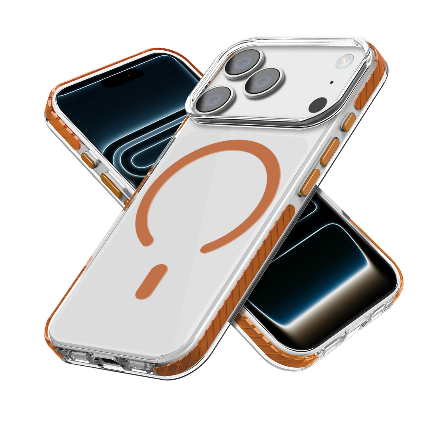 Gripp COMBAT MAGSAFE Case for Apple iPhone 17 Pro (6.3") - Vivid Orange