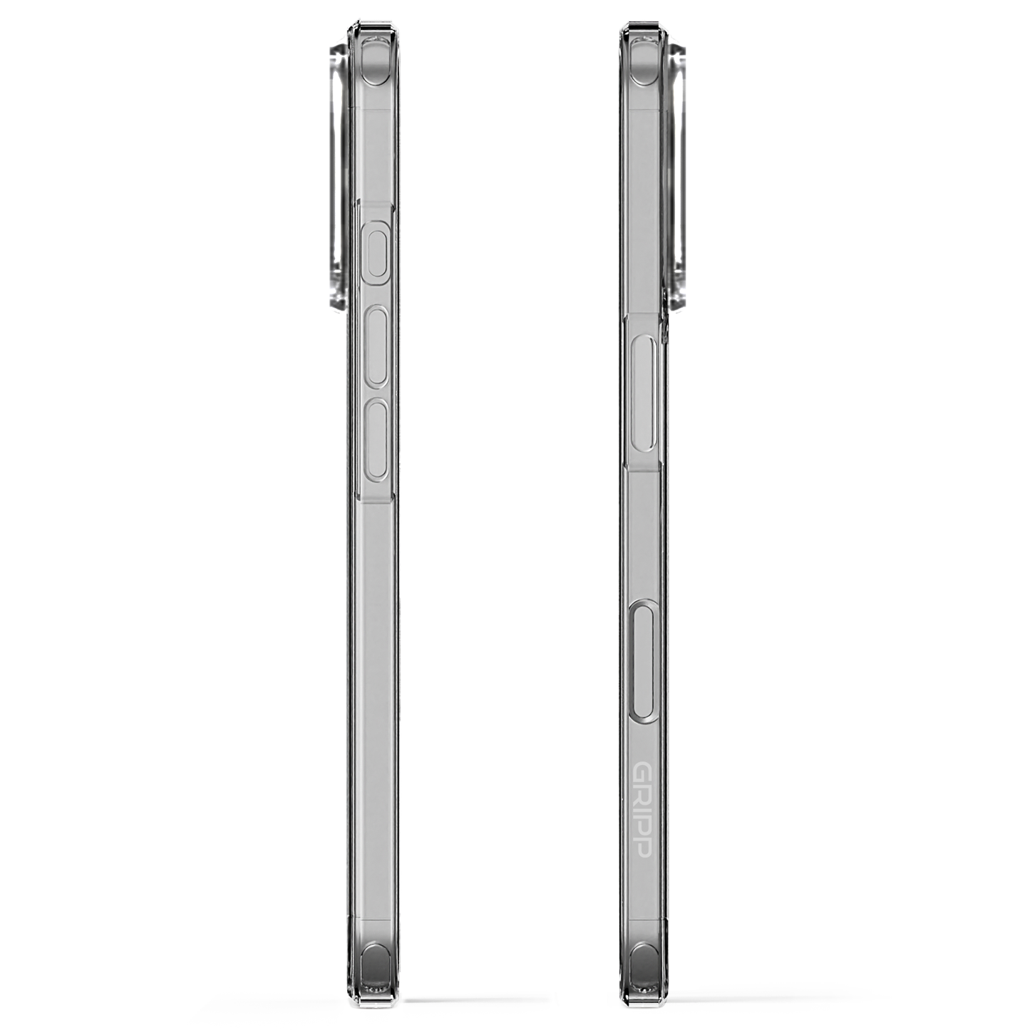 Gripp CLEAR MAGSAFE Case for Apple iPhone 17 Pro Max (6.9") with White Ring - Clear