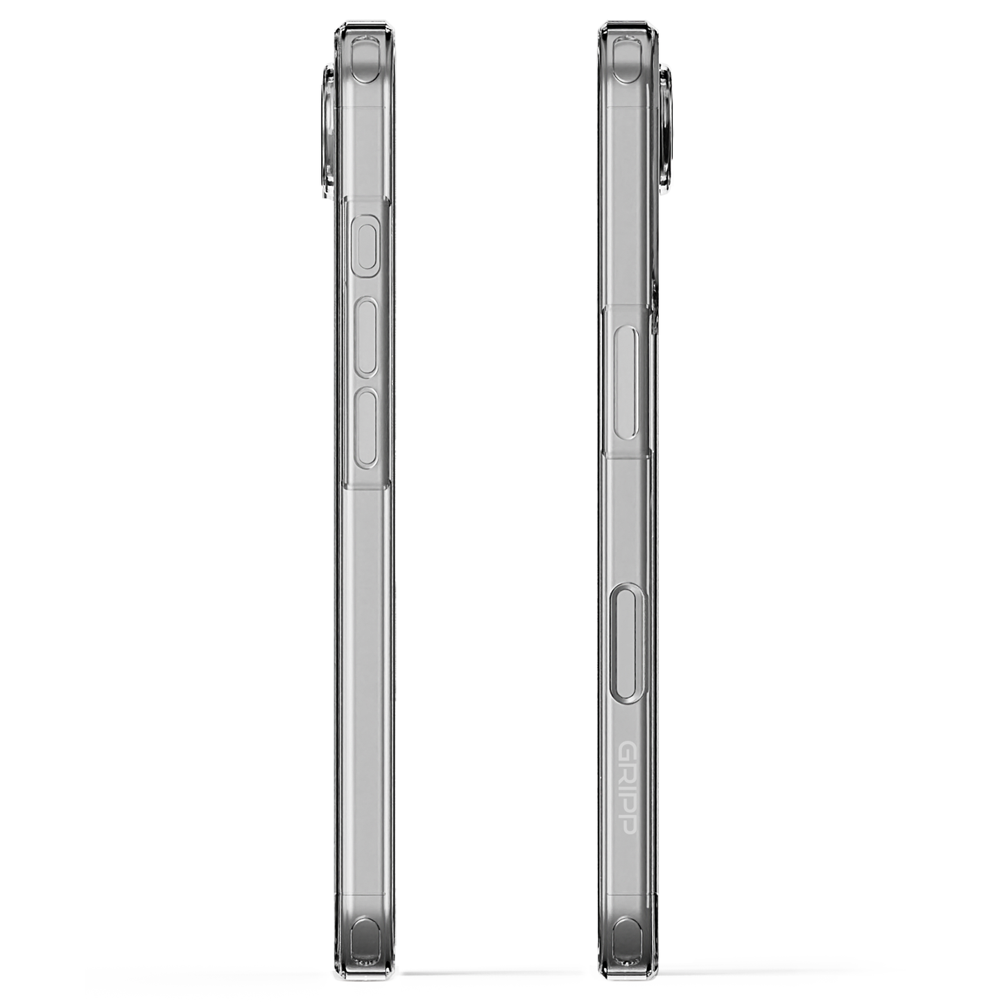 Gripp CLEAR MAGSAFE Case for Apple iPhone Air (6.5") with White Ring - Clear