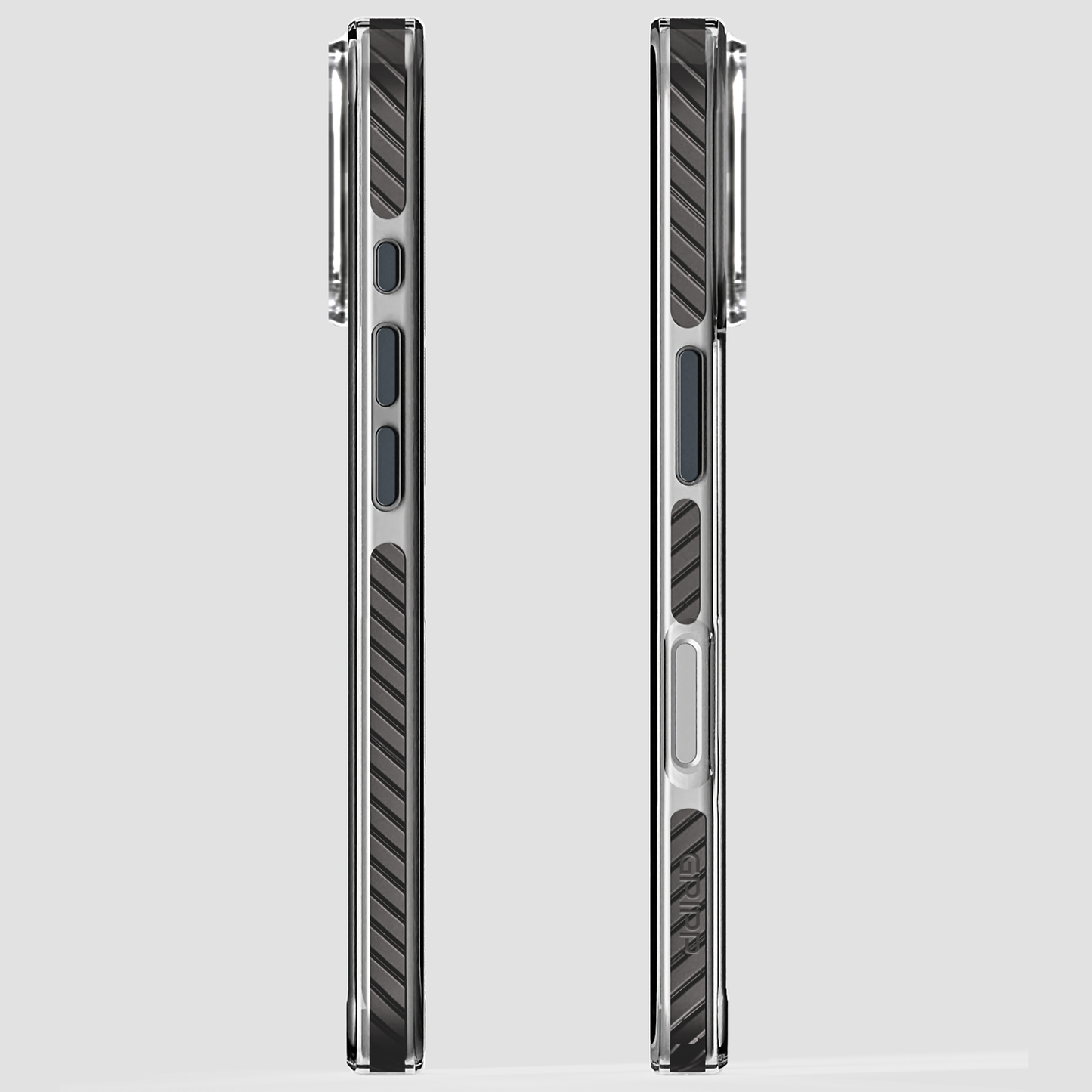 GRIPP COMBAT MS CASE IP17PROMAX-MIST GRY