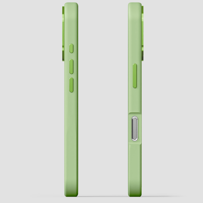 GRIPP RUBON MS CASE  IPH 17  - SAGE GRN