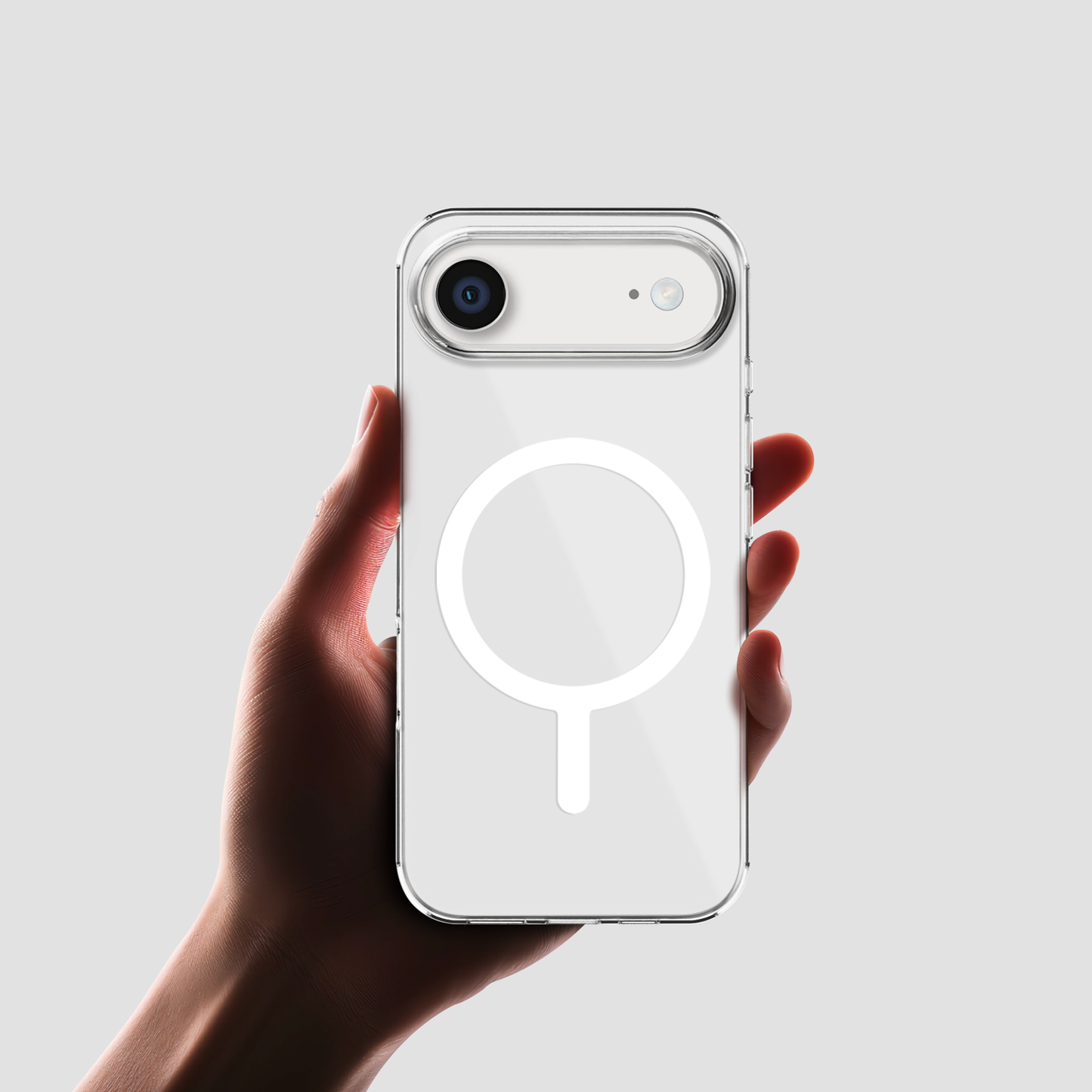 GRIPP CLR MS CASE IPH 17AIR-WHT RING-CLR