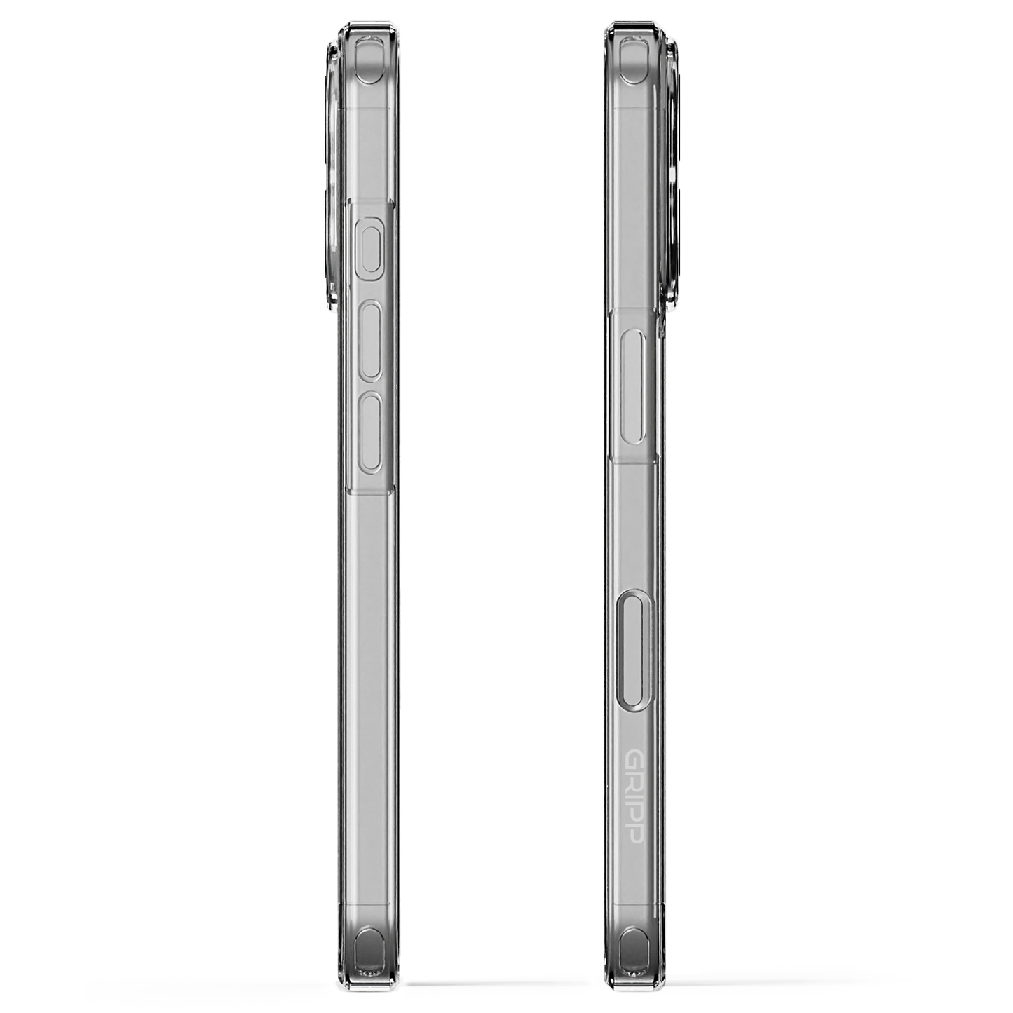 Gripp CLEAR MAGSAFE Case for Apple iPhone 17 (6.3") with White Ring - Clear