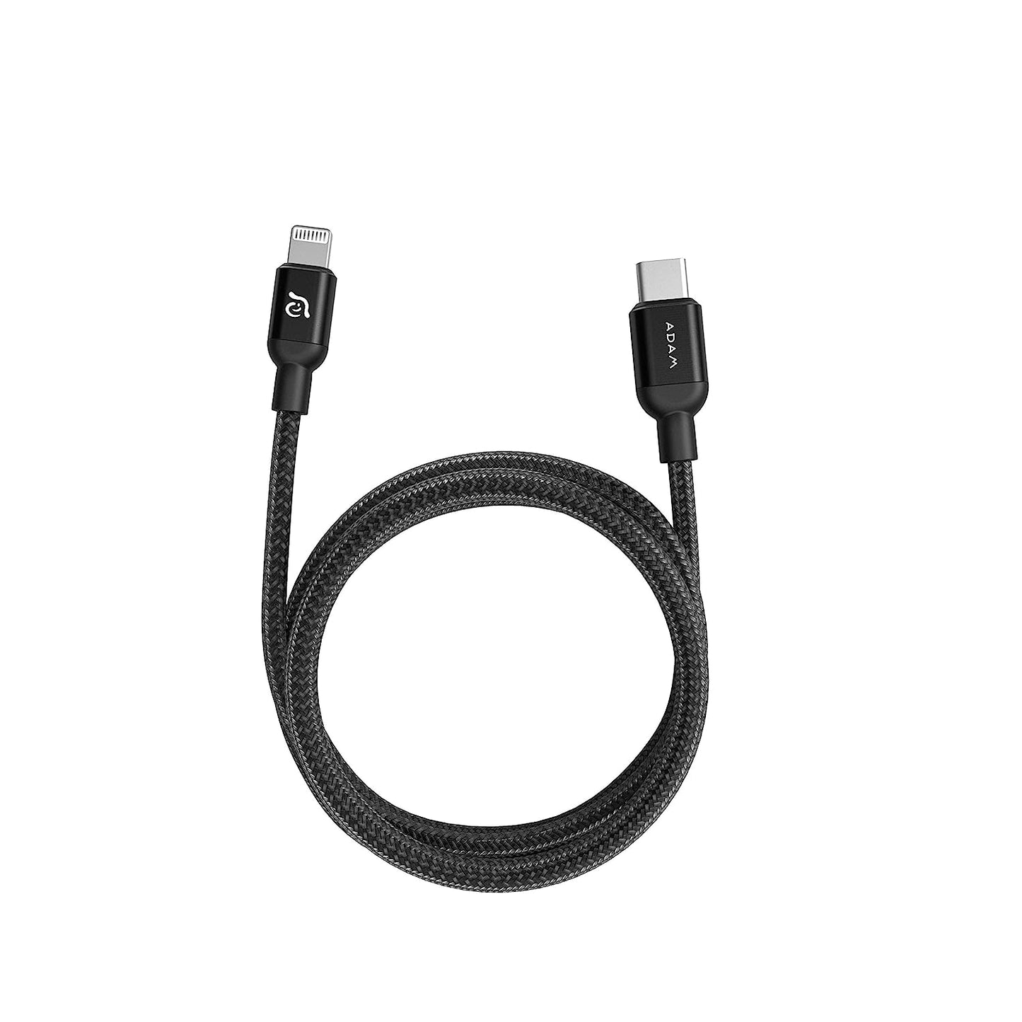Adam Peak ll Usb-C To Lightning Cable - Black, 120Cm
