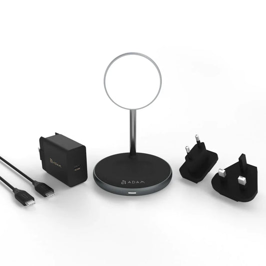 ADAM Elements OMNIA M2 2-in-1 Charging Dock - Black