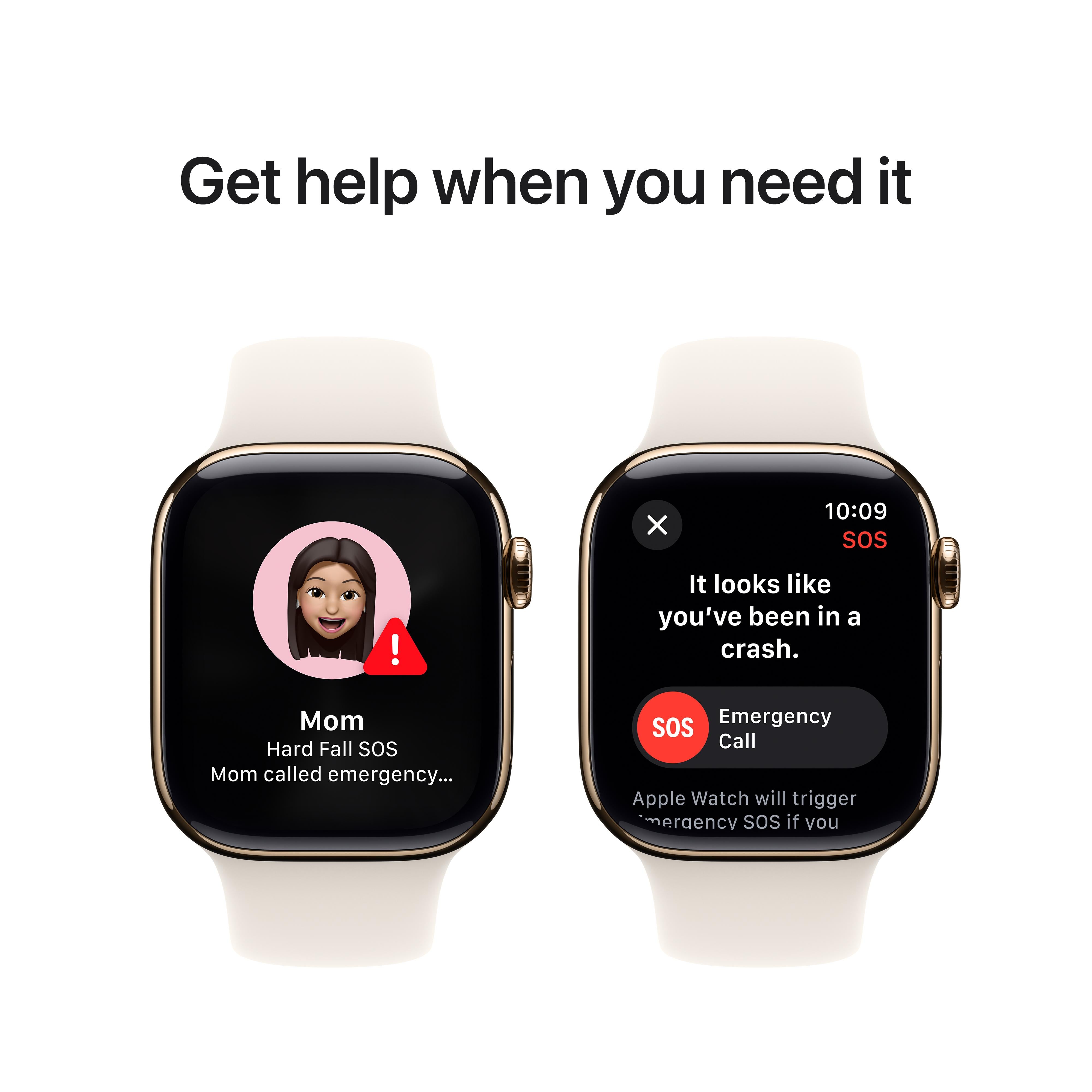 Apple Watch Series 10 GPS + Cellular 42mm Gold Titanium Case with Star